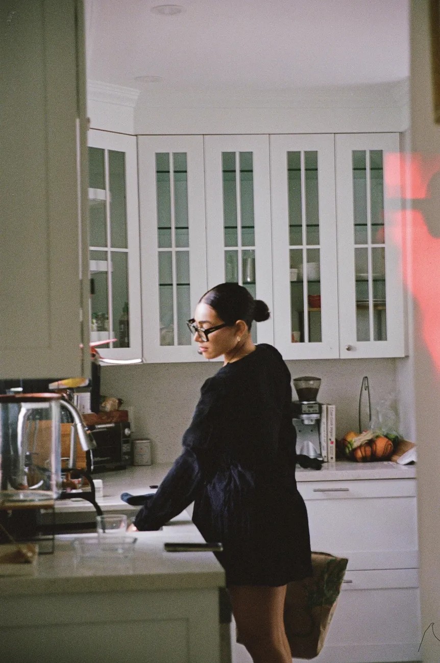 Amanda cooking